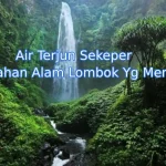 keindahan-air-terjun-sekeper-lombok