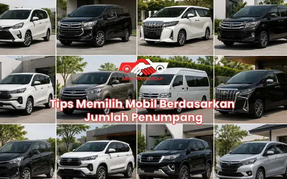 Tips Memilih Mobil Berdasarkan Jumlah Penumpang