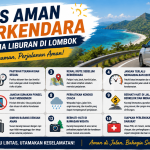 15 Tips Aman Berkendara Selama Liburan di Lombok