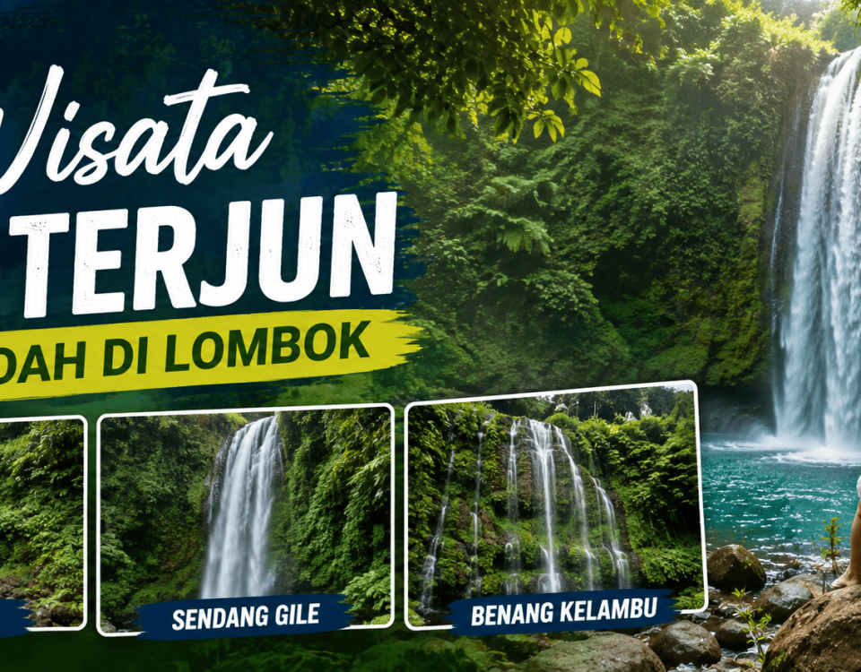 3 Wisata Air Terjun Terindah di Lombok