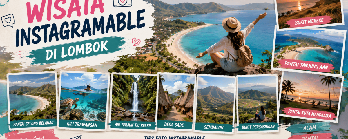 Rekomendasi Wisata Instagramable di Lombok