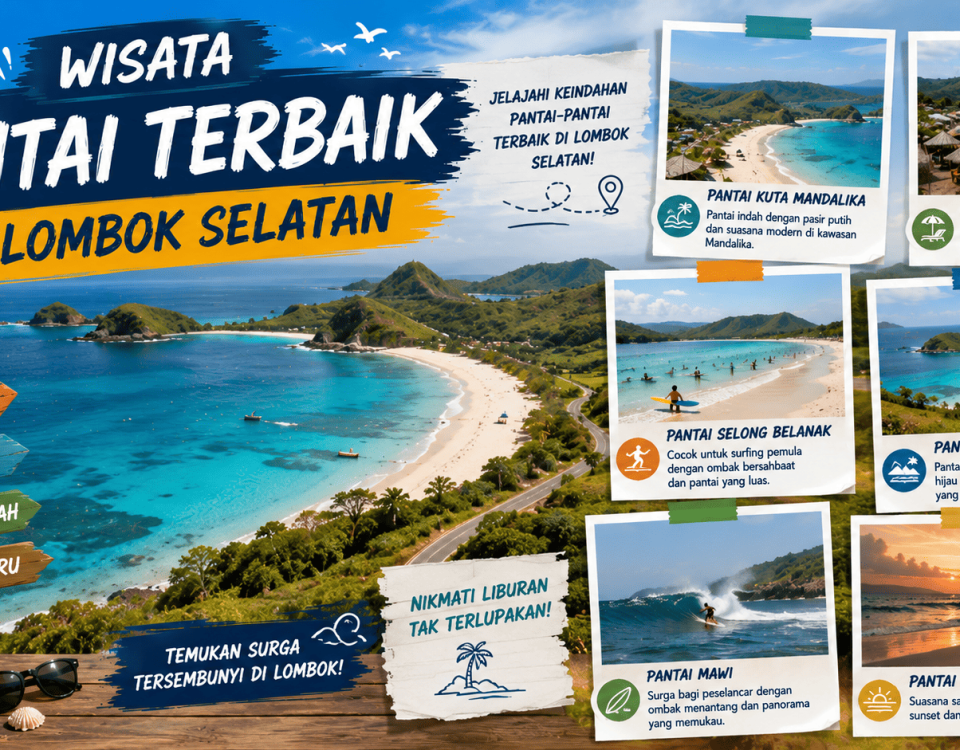 Wisata Pantai Terbaik di Lombok Selatan
