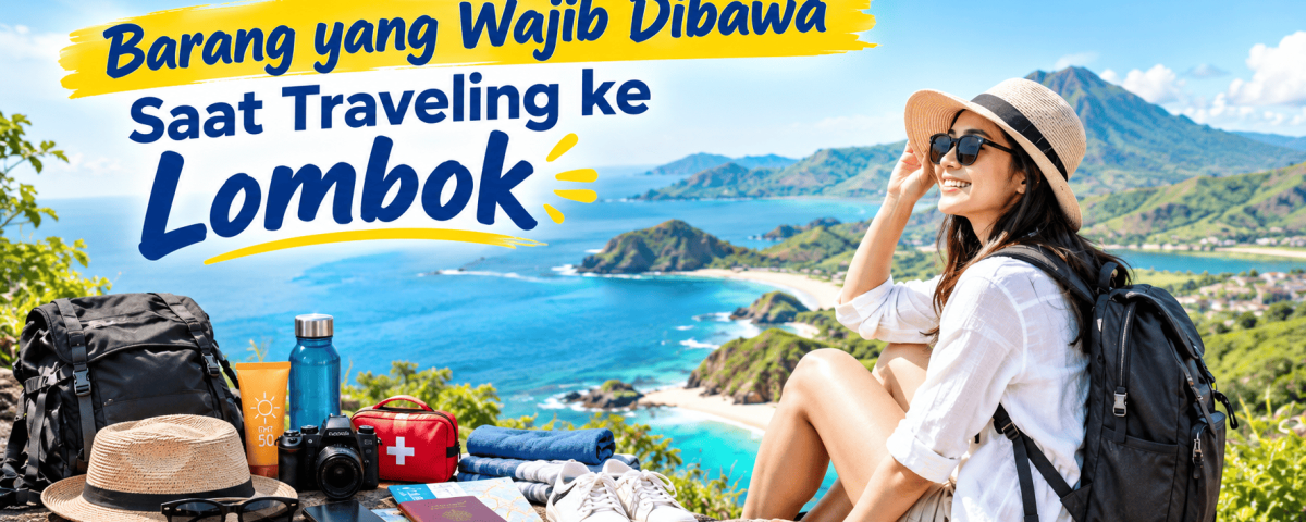 Barang yang Wajib Dibawa Saat Traveling ke Lombok