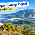 Pemandangan Gunung Rinjani dari Sembalun